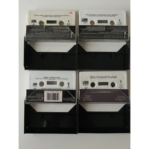 Phil Collins Genesis Cassettes Invisible Touch No Jacket Hello Going Face Value - Picture 4 of 5